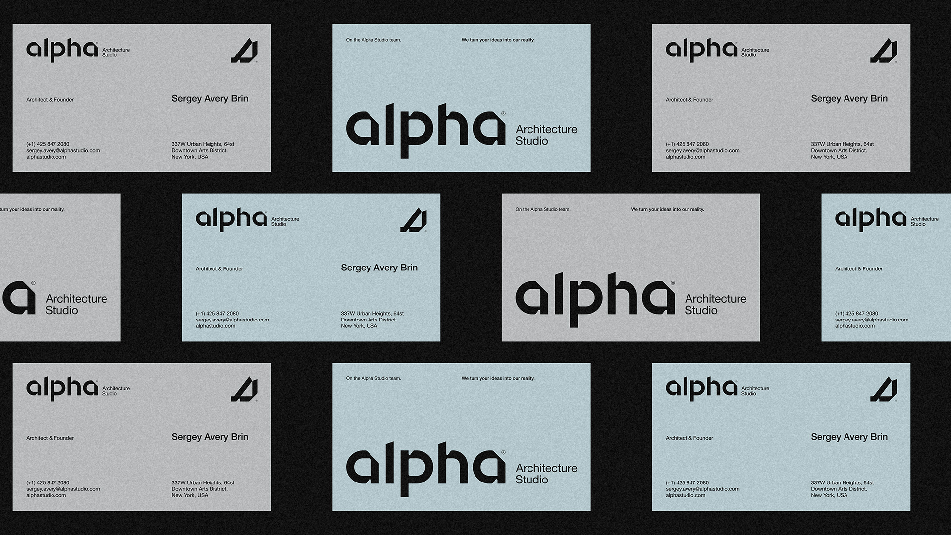 Alpha Studio 品牌与视觉形象设计-9