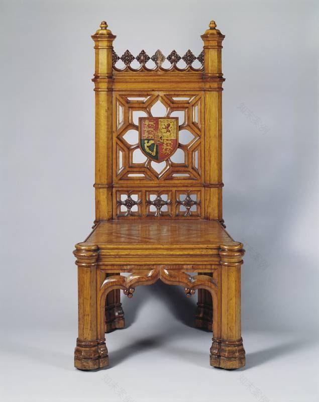 Пьюджин, английская неоготика – 40 фото интерьеров -126