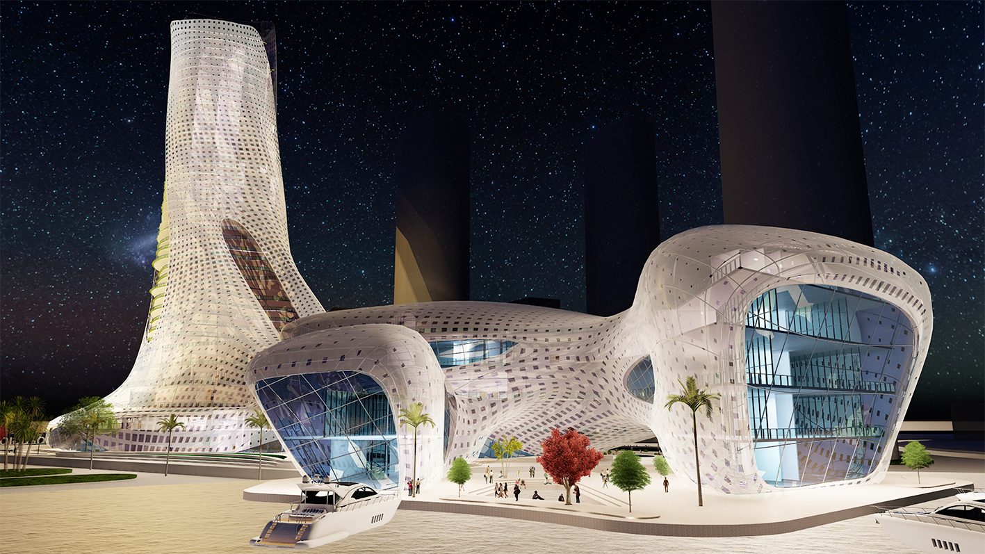 INNOFUSION · 商业创新中心丨开罗大学工程学院建筑系-31