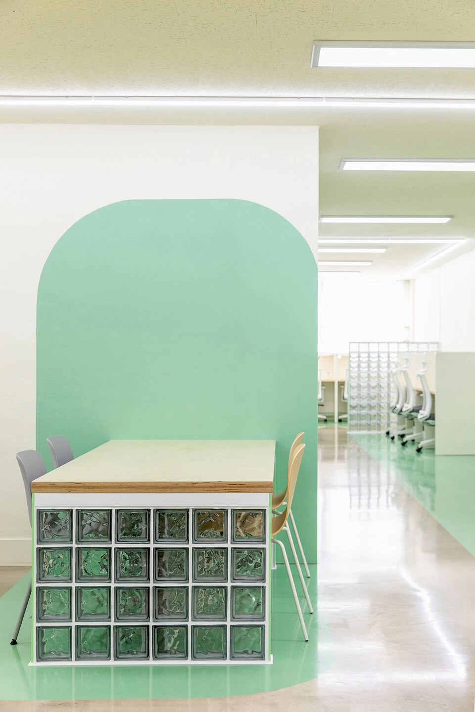 玻璃砖房间丨韩国首尔丨G,O Architecture-22