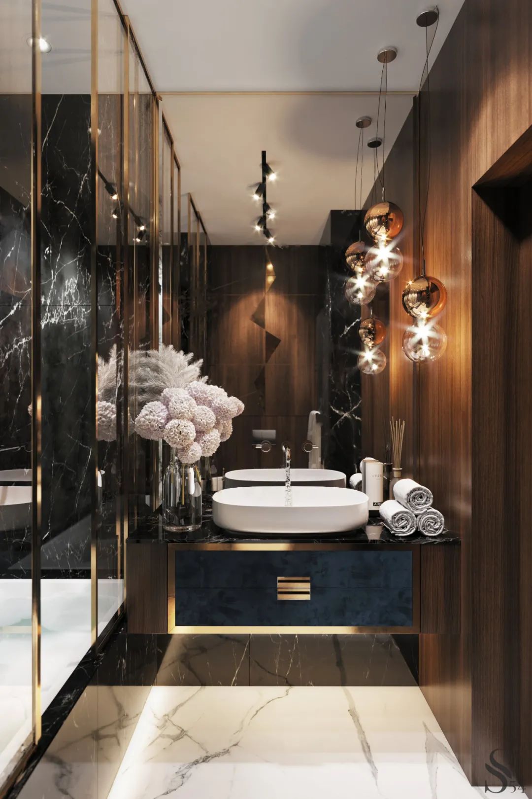 圣彼得堡900㎡森林别墅丨俄罗斯圣彼得堡丨STUDIA 54俄罗斯建筑设计工作室-60