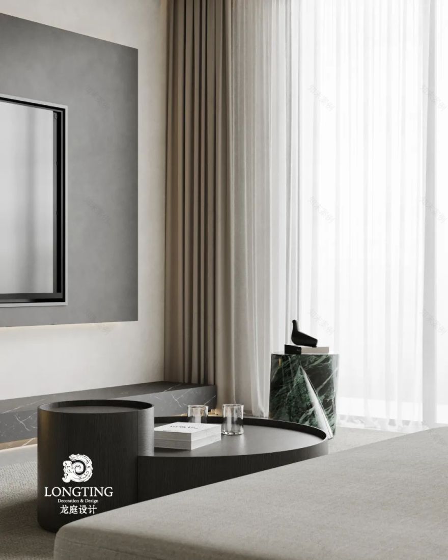 西山宸院 350 方·灰色诗意的现代简约之家丨中国湖州丨设计传承价值-6