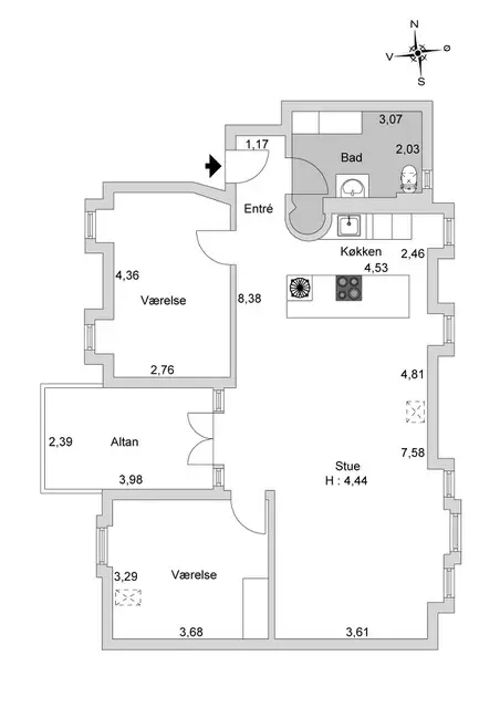 丹麦蓝色公寓 | 宁静的禅意空间-23