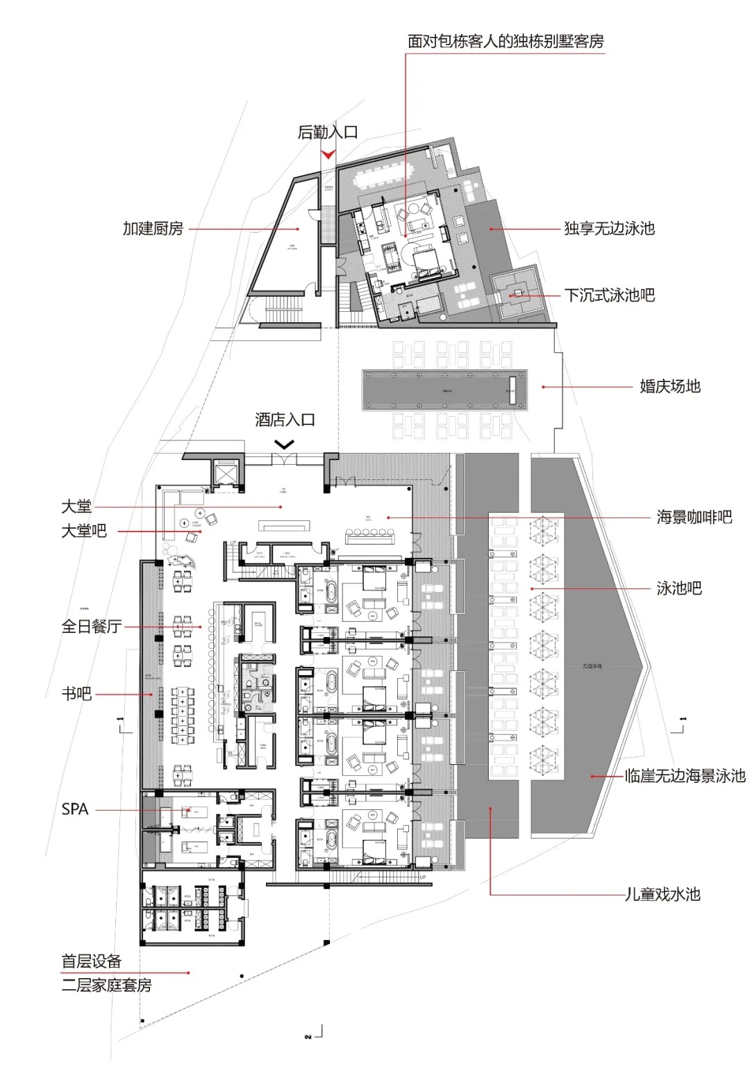 PCDI湃登国际丨厦门逅海loft海景酒店 建筑设计 丨中国厦门-37