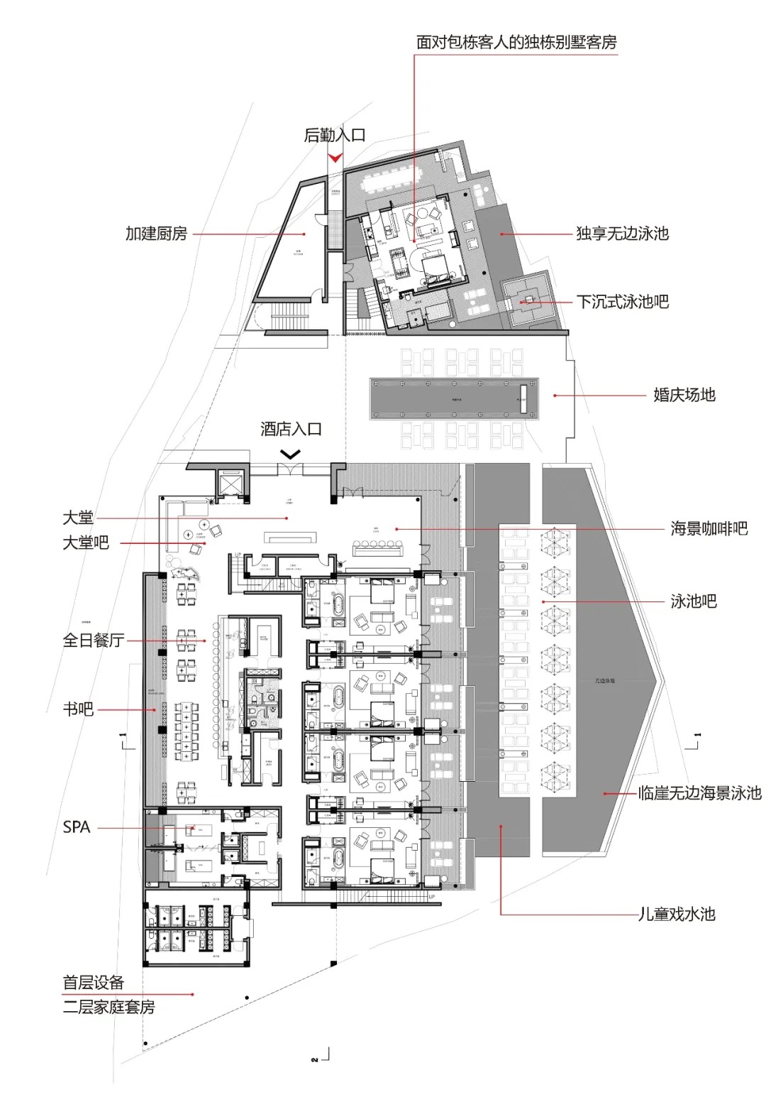  PCDI湃登国际丨厦门逅海loft海景酒店 建筑设计 丨中国厦门-37