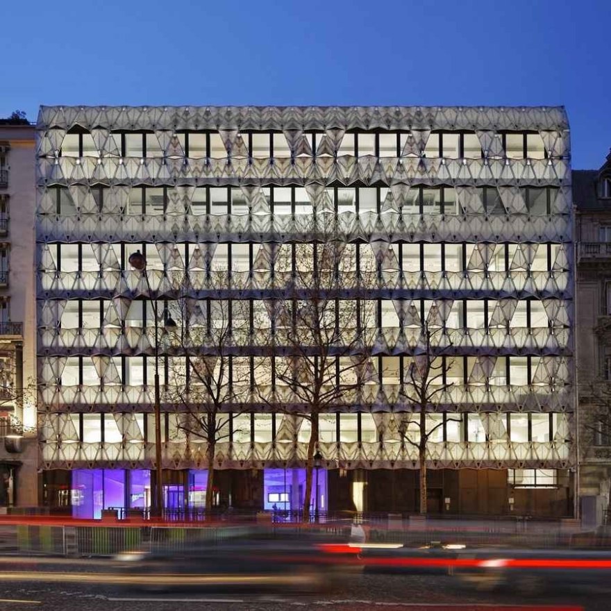 "巴克莱资本银行'折纸'办公室设计"-3