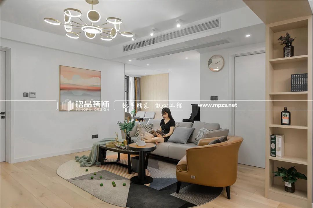 126 平方原木北欧风家居,二宝妈妈老房收纳逆袭-29