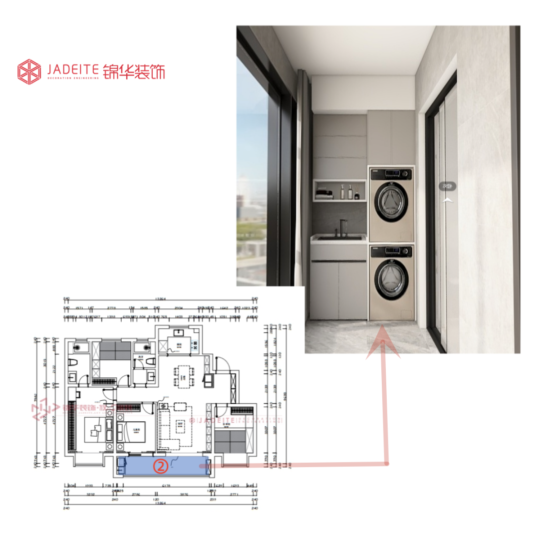 苏河鹭鸣135m²现代简约之家-35