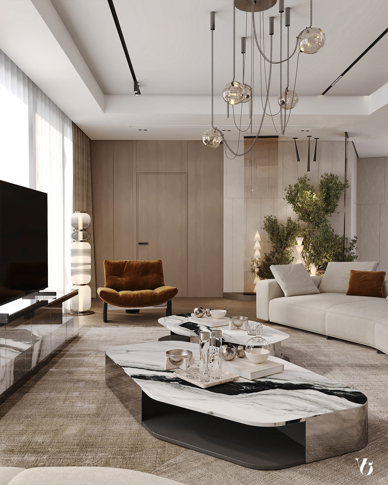 新吉萨的塞德基别墅丨埃及开罗丨Volu studio-10