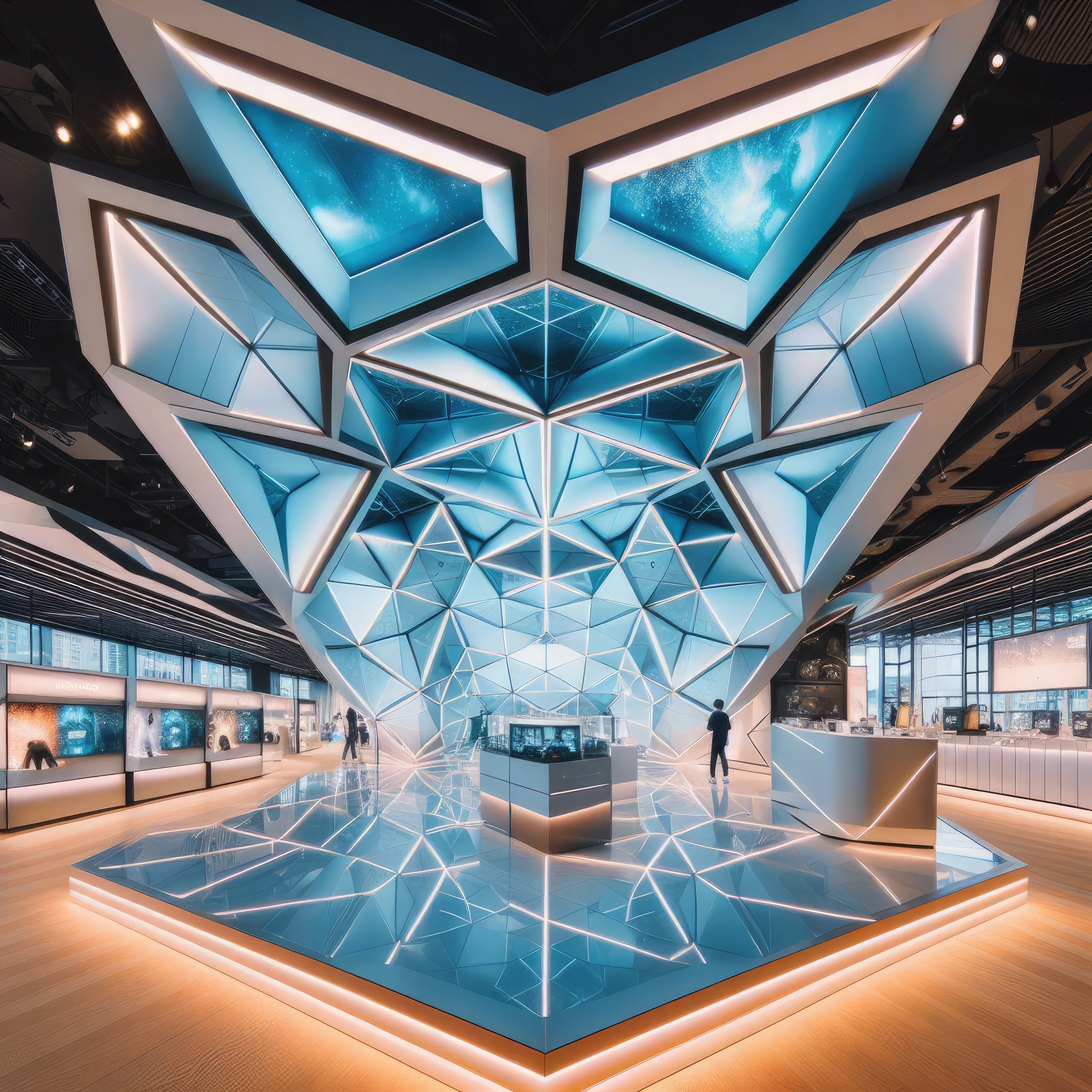 Umbro Outdoor/Indoor Store Architecture generated by Ai-5