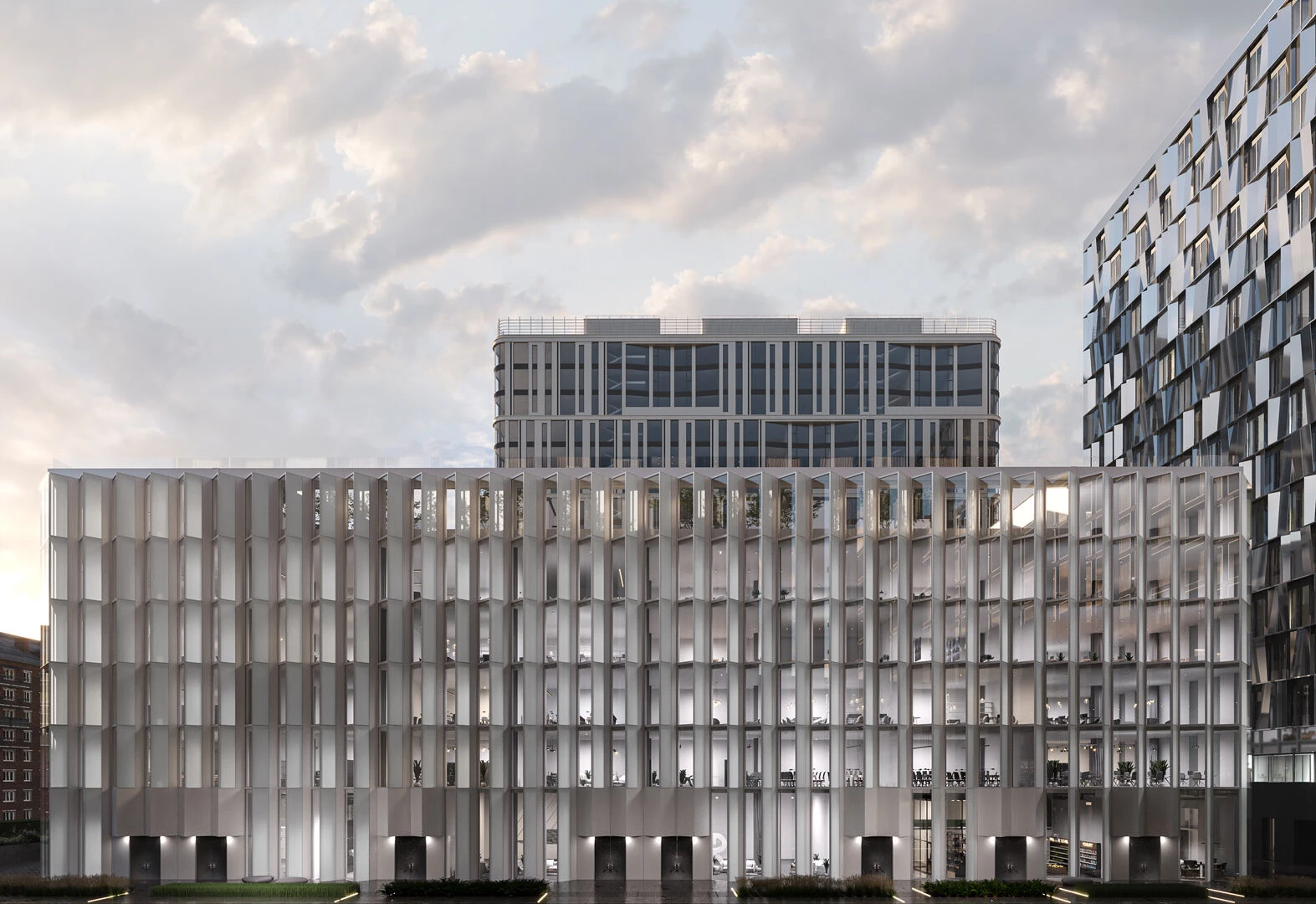 LUNAR 住宅综合体丨俄罗斯莫斯科丨Gillespies-8