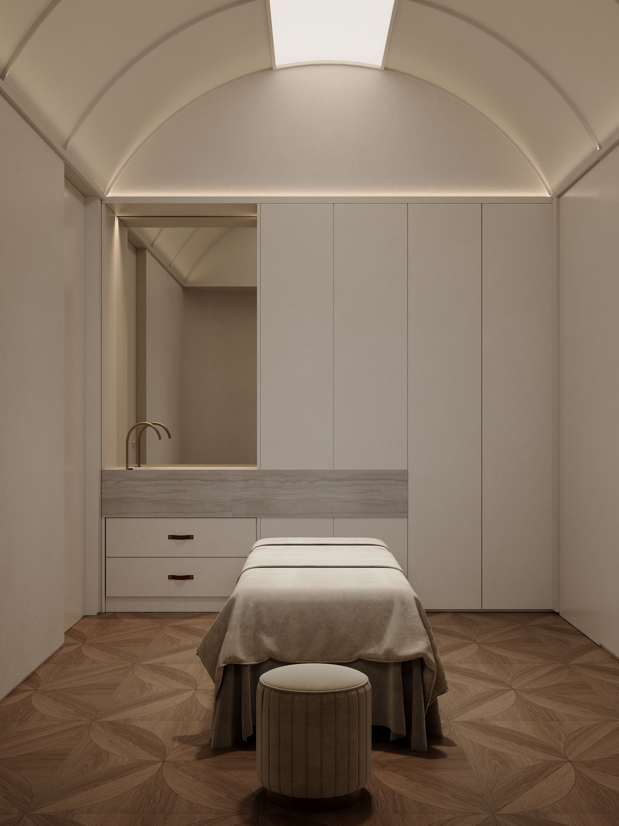 SPA美容空间方案及渲染-2