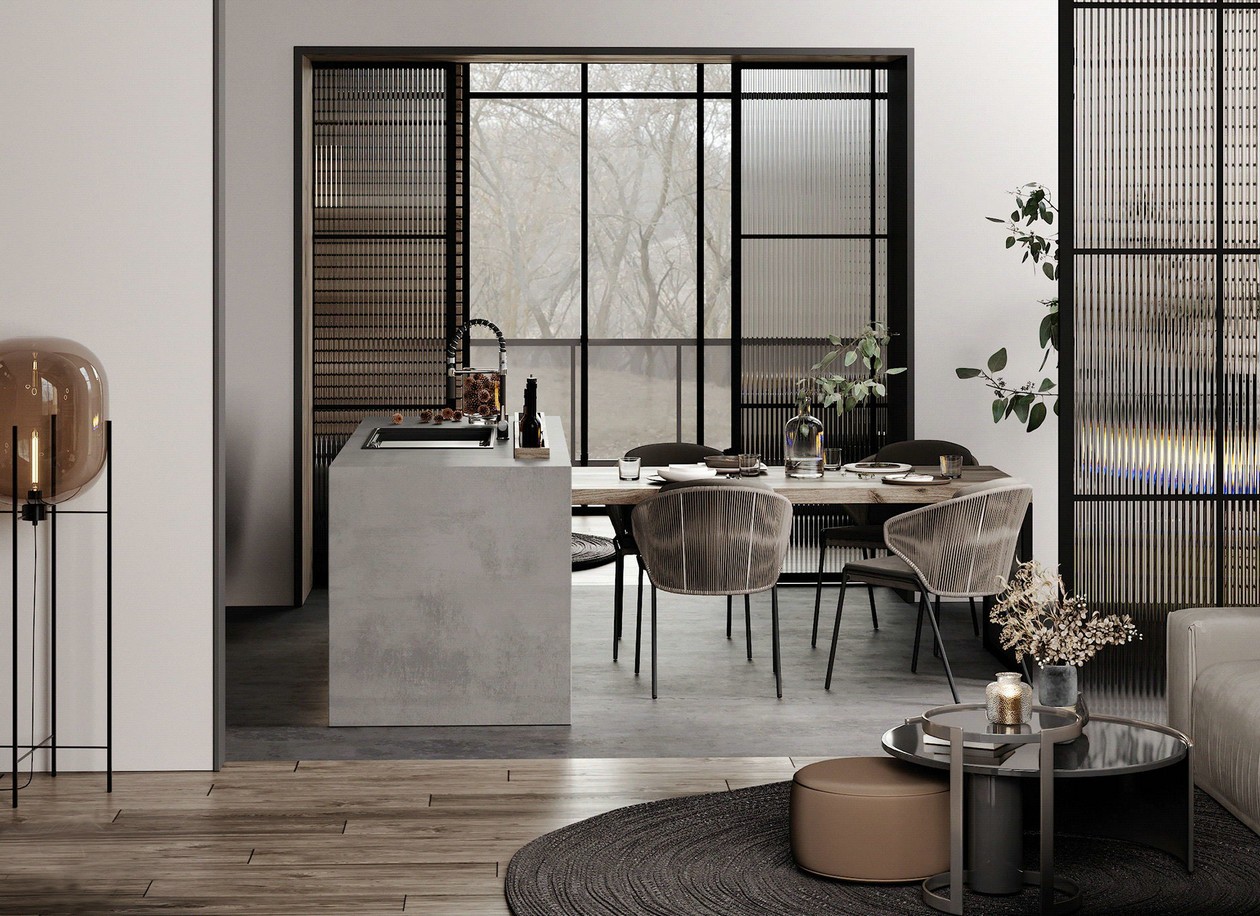 原木+高级灰，成熟内敛的配色，精致优雅的气质-5