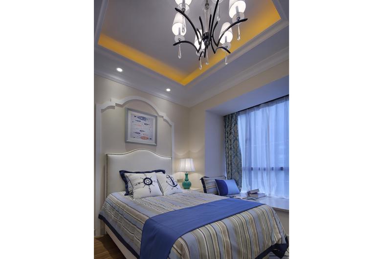 地中海风情 | 华西星辉 80.6㎡平层海景房设计-24