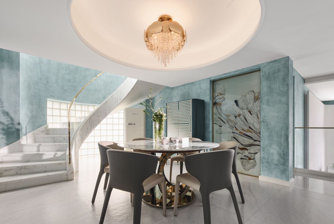 浮岚暖翠 · 南京别墅的现代私宅设计丨中国南京丨纯一空间设计-17