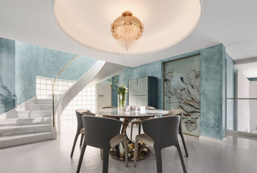 浮岚暖翠 · 南京别墅的现代私宅设计丨中国南京丨纯一空间设计-17