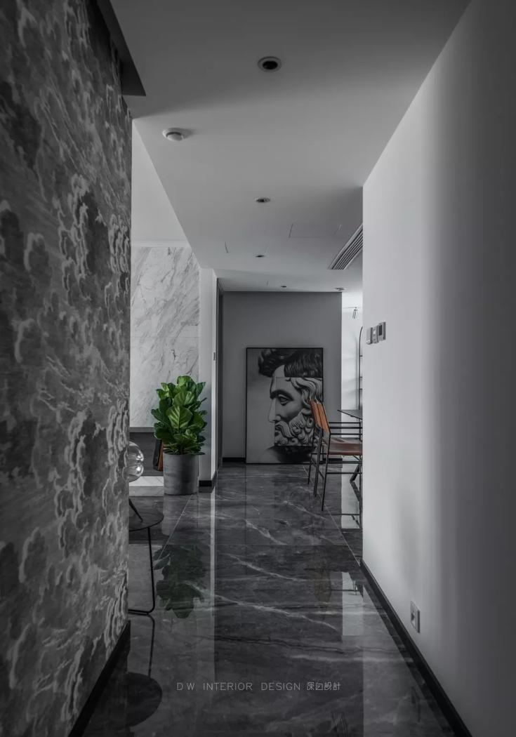 90 后婚房爆改,简约灰色调中的活力与诗意-0