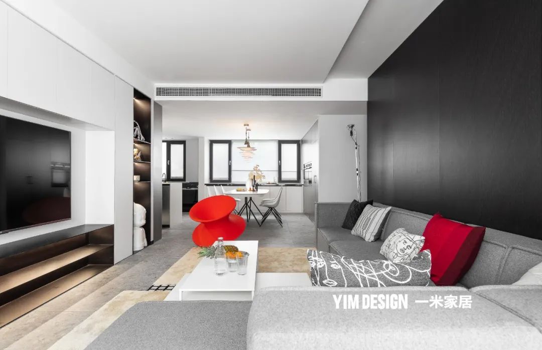 200㎡现代简约复式住宅丨丁丽-58