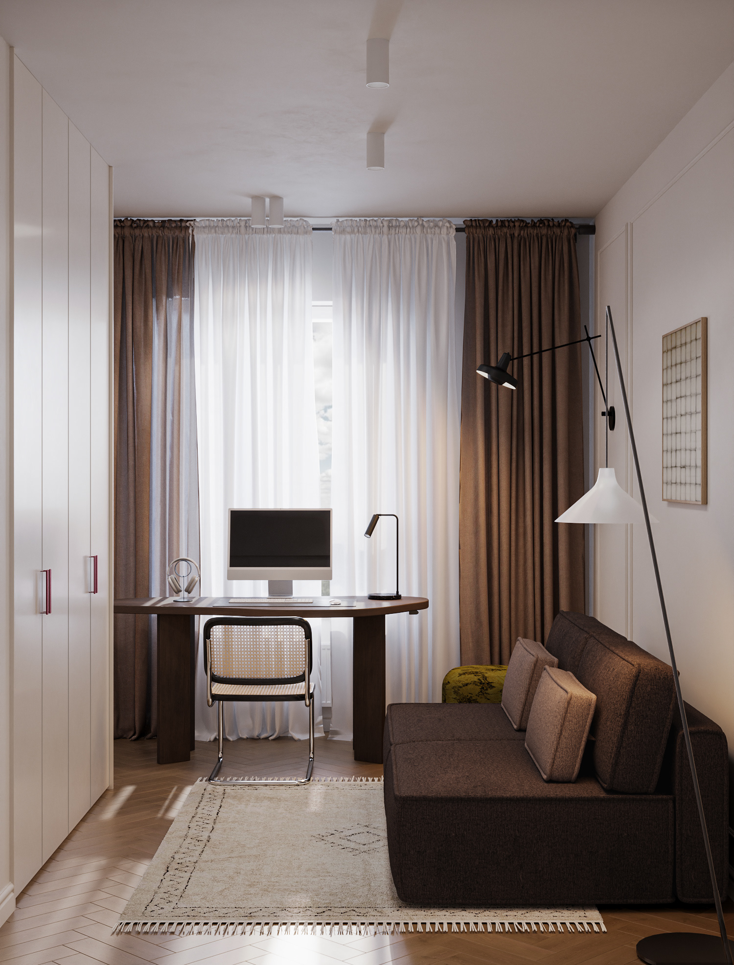 3D Visualization - Korso - 93 m2-15