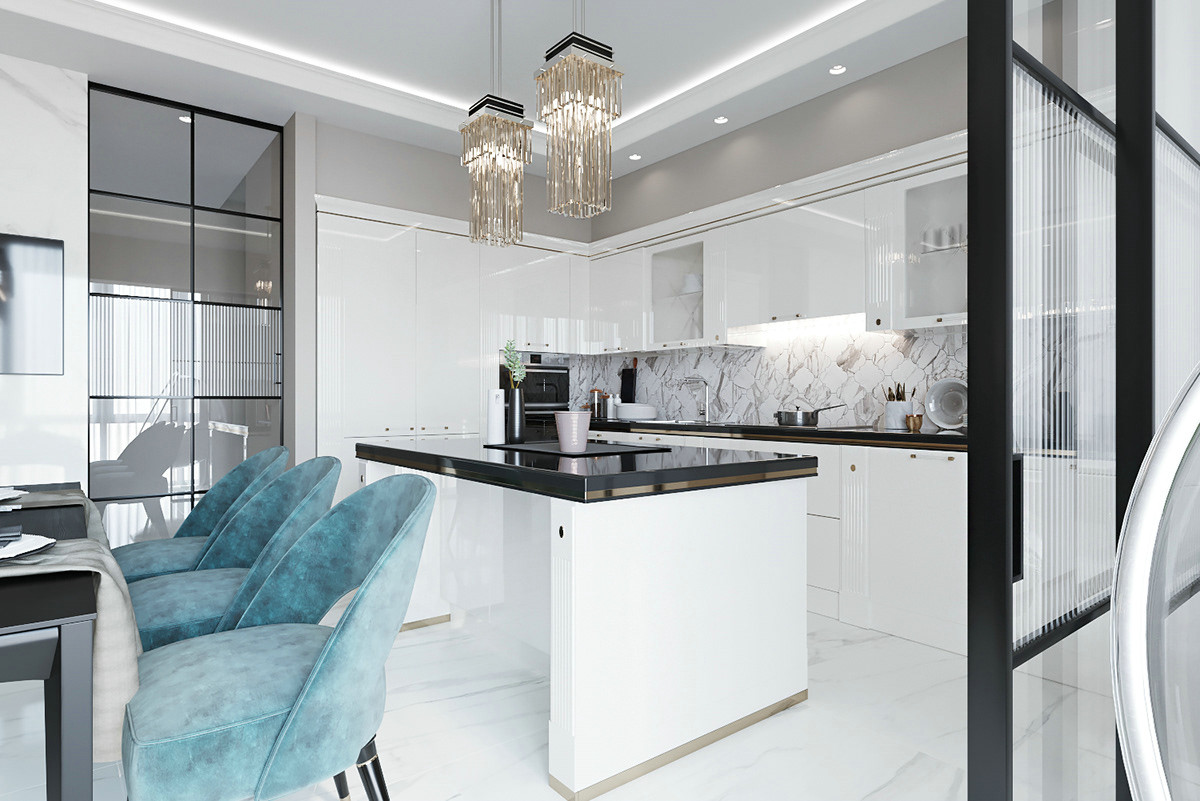 摩登现代风格设计，轻奢风潮展现极致魅力-5