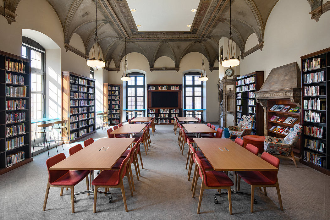 Convent of the Sacred Heart Library: Restoring Historic Charm-4