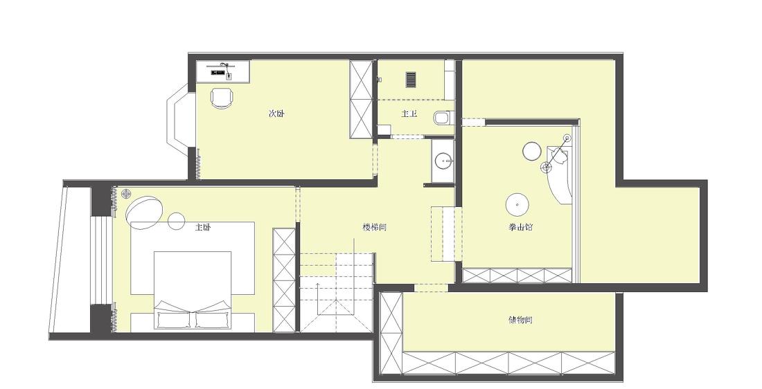 现代工业风全屋收纳设计-65