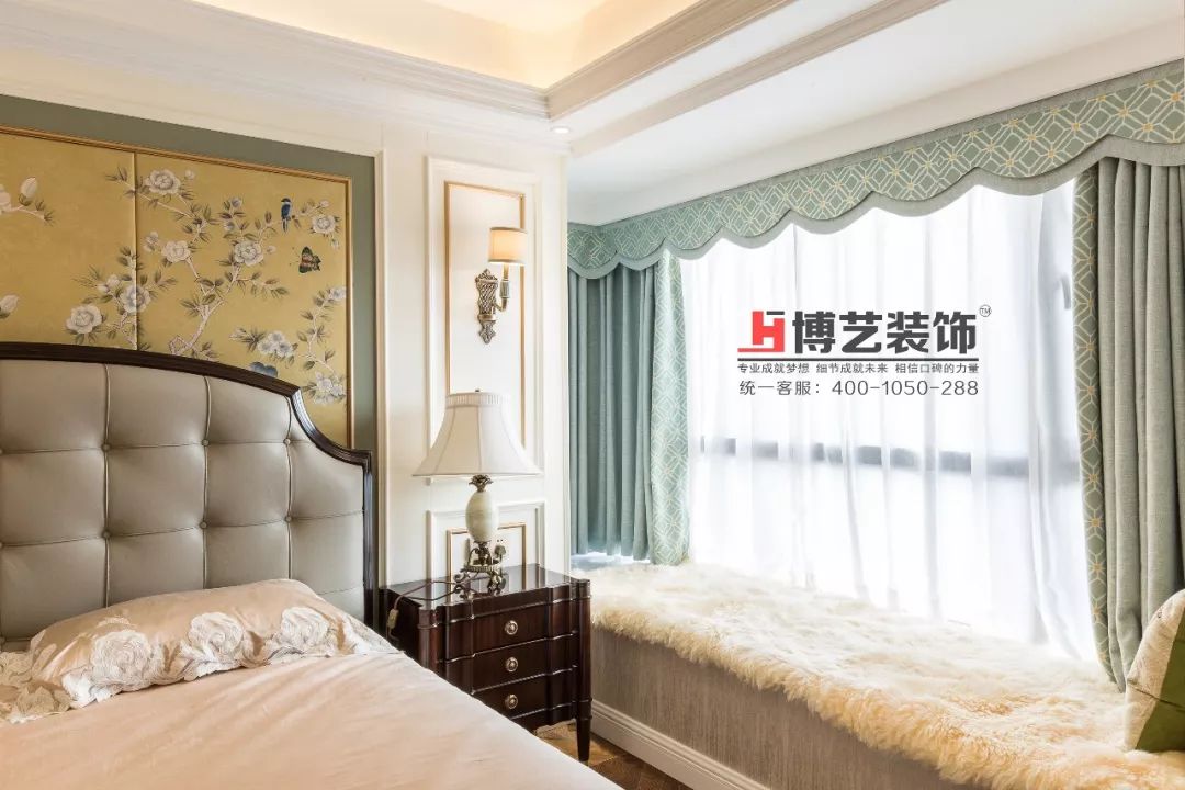 万达华府 140㎡美式轻奢家居，精致优雅的“绮梦”-41