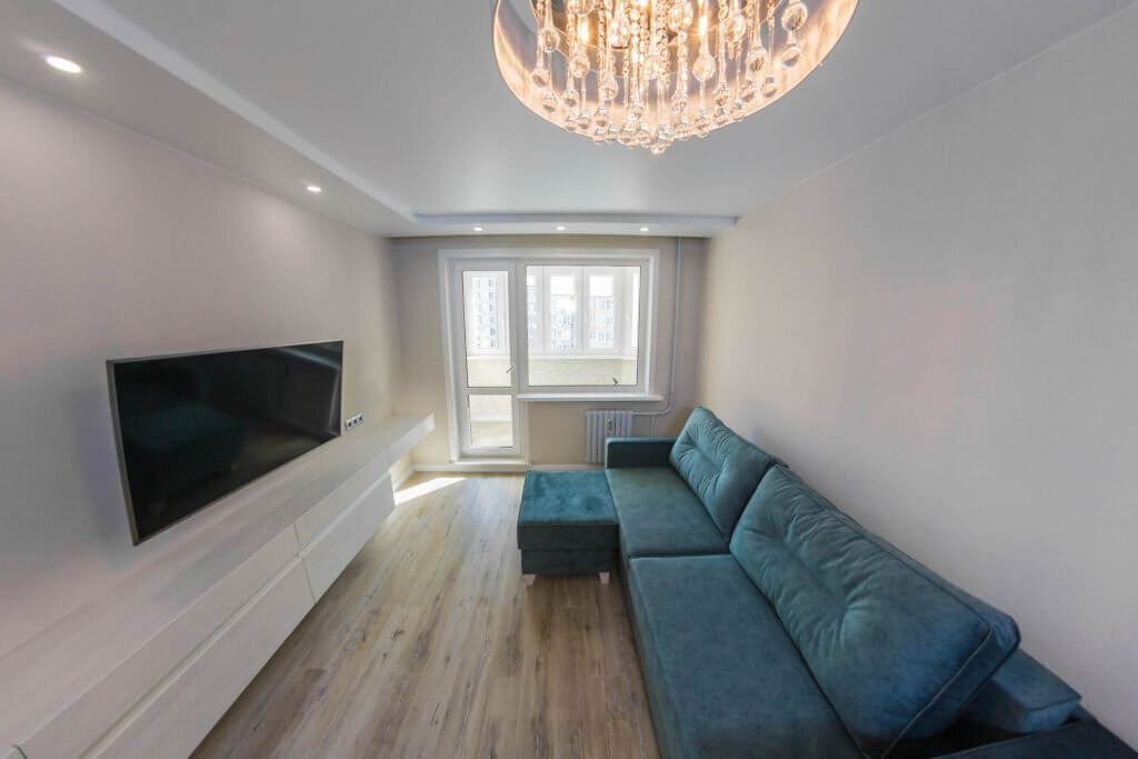 赫鲁晓夫楼客厅设计与装修-96