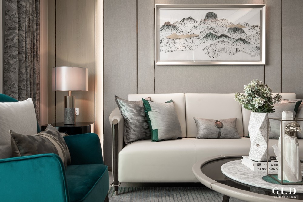 GLD绿檀设计作品 · 绿城·濮园项目125㎡样板间-6