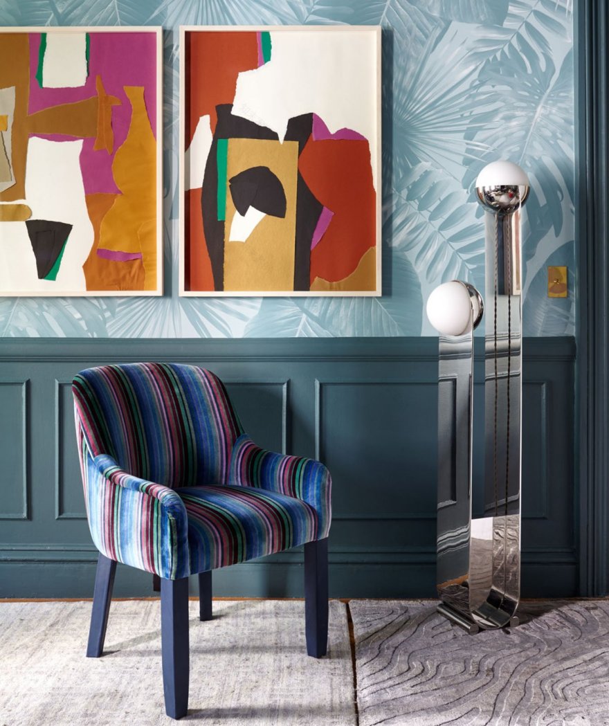 Elena Frampton 的布鲁克林高地别墅设计 | 树冠下的经典空间-7