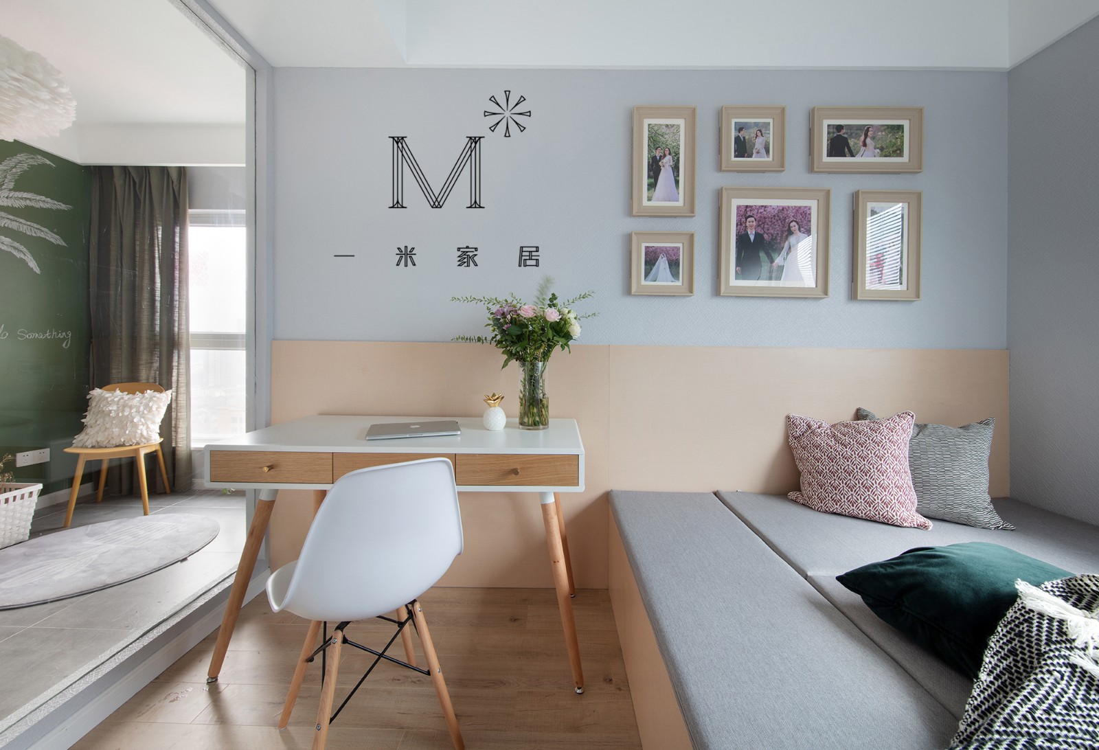 北欧风清新家居，吉他声与青草味的完美融合-11