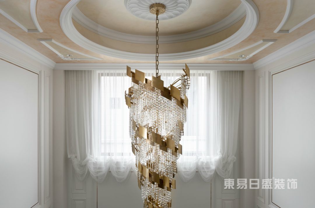 500㎡现代美式装修，别墅里的优雅时光-34