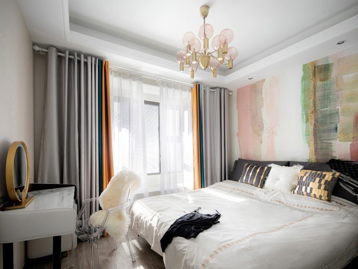 南京中海玄武公馆现代撞色之家丨中国南京丨山舍建筑设计-23