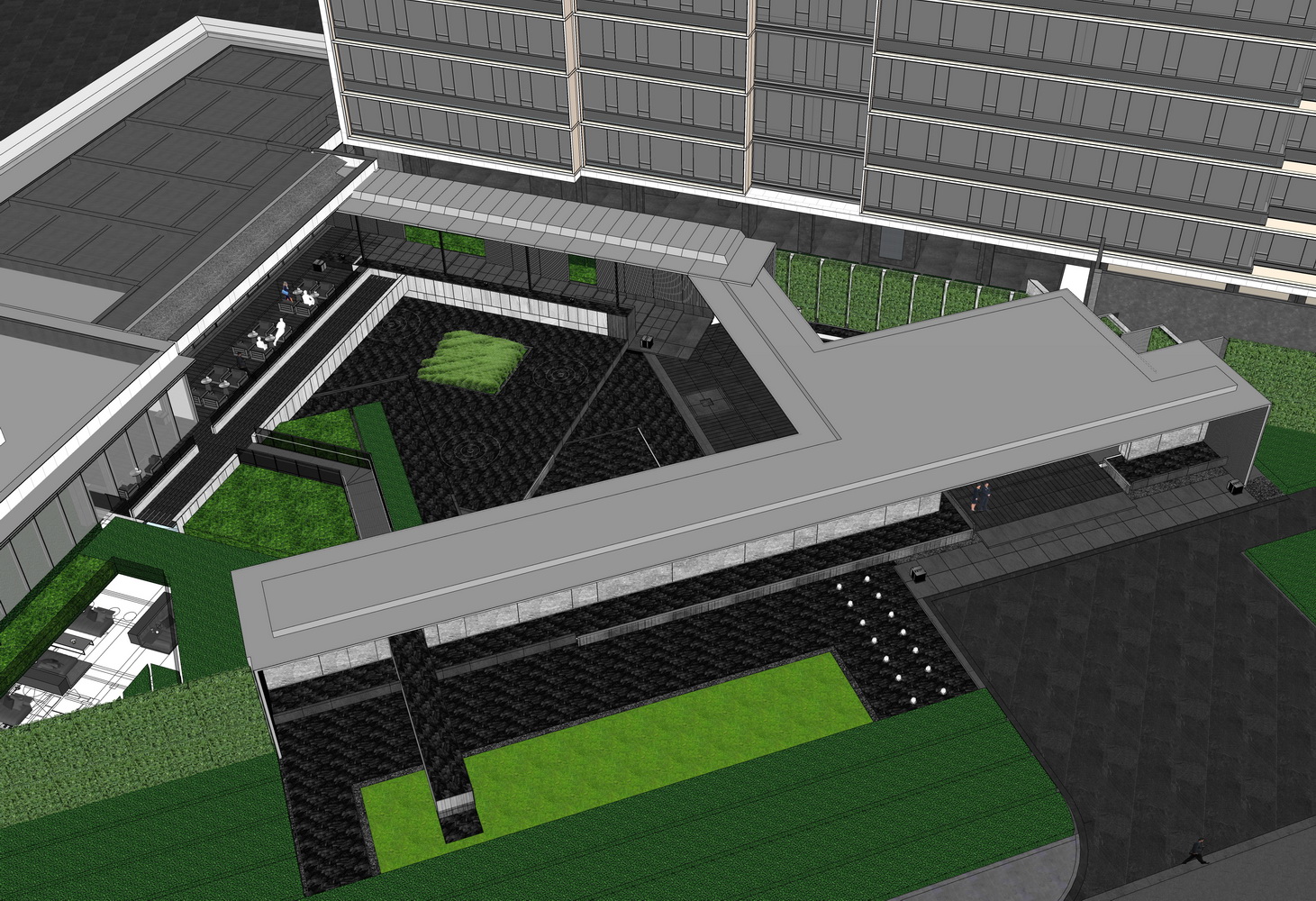 台州朗成岚湾示范区景观SU模型-7