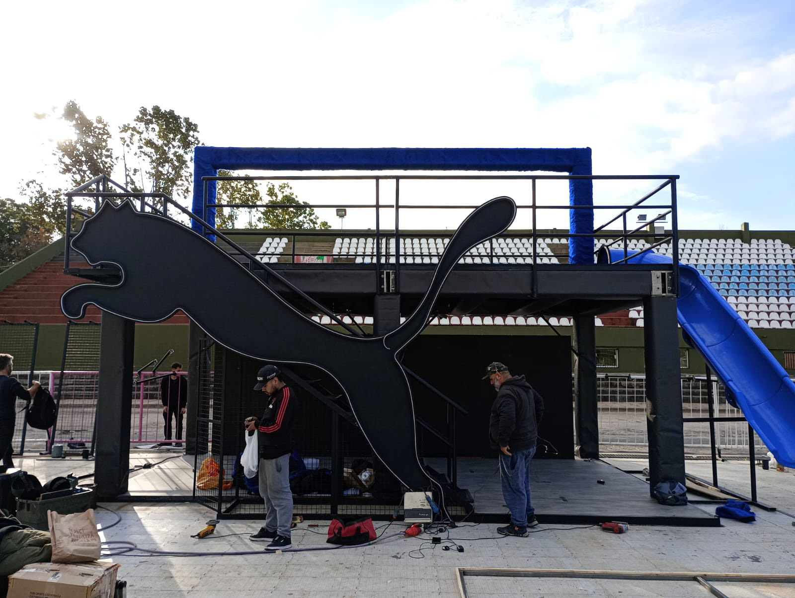 Puma 品牌广告展位设计丨阿根廷布宜诺斯艾利斯丨The Action Design Company（TADC）-16