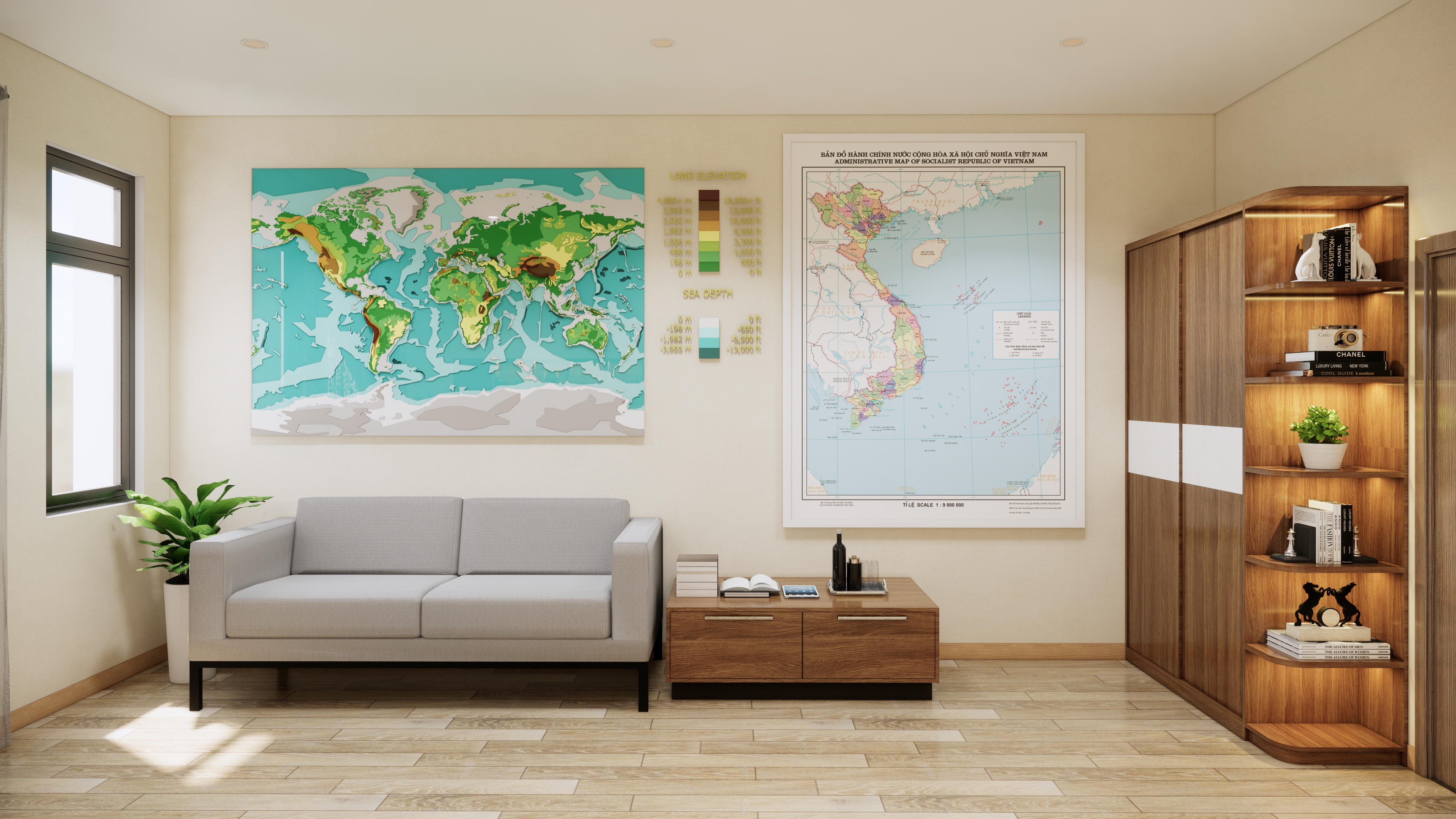 NÔI THẤT NHÀ PHỐ 4 TẦNG - HIỆN ĐẠI-19