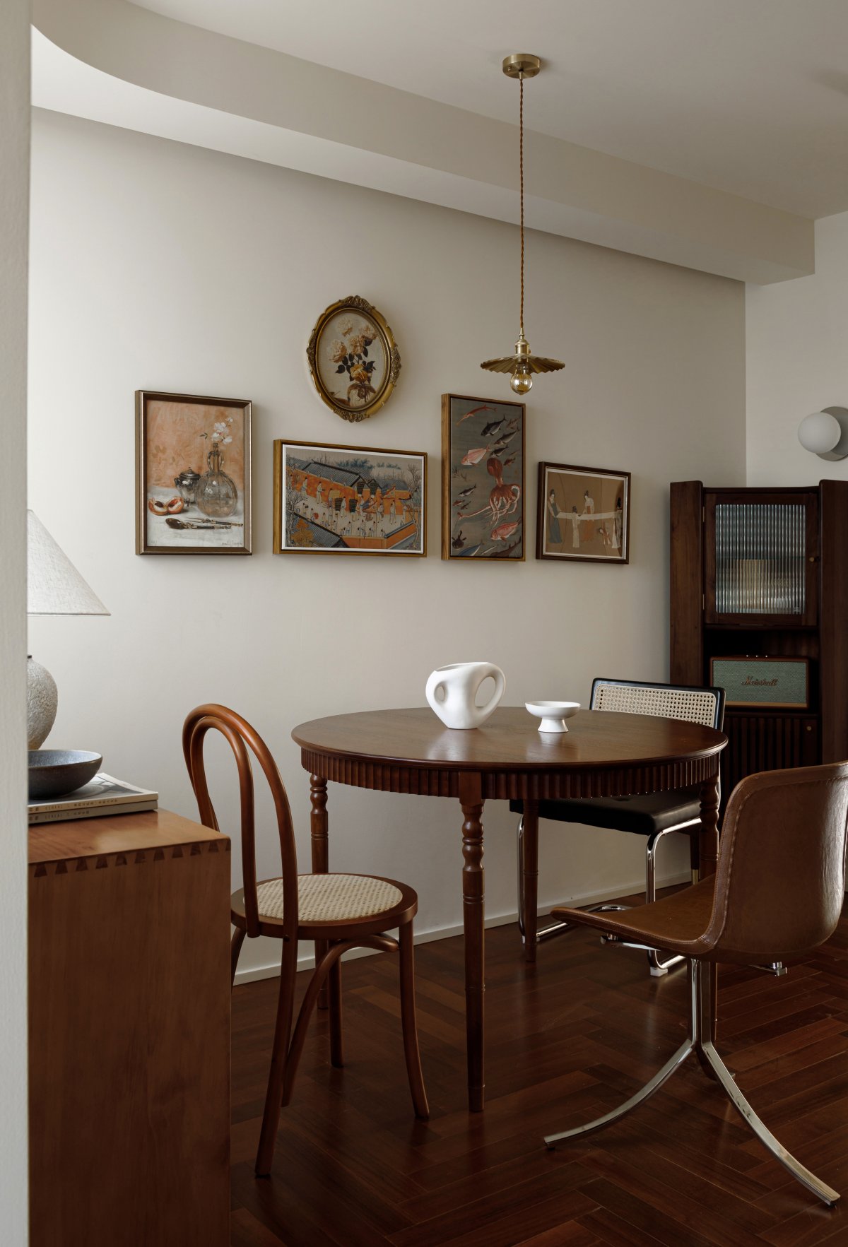 北京西城社区住宅轻复古风格婚房设计丨中国北京丨文君空间设计-29