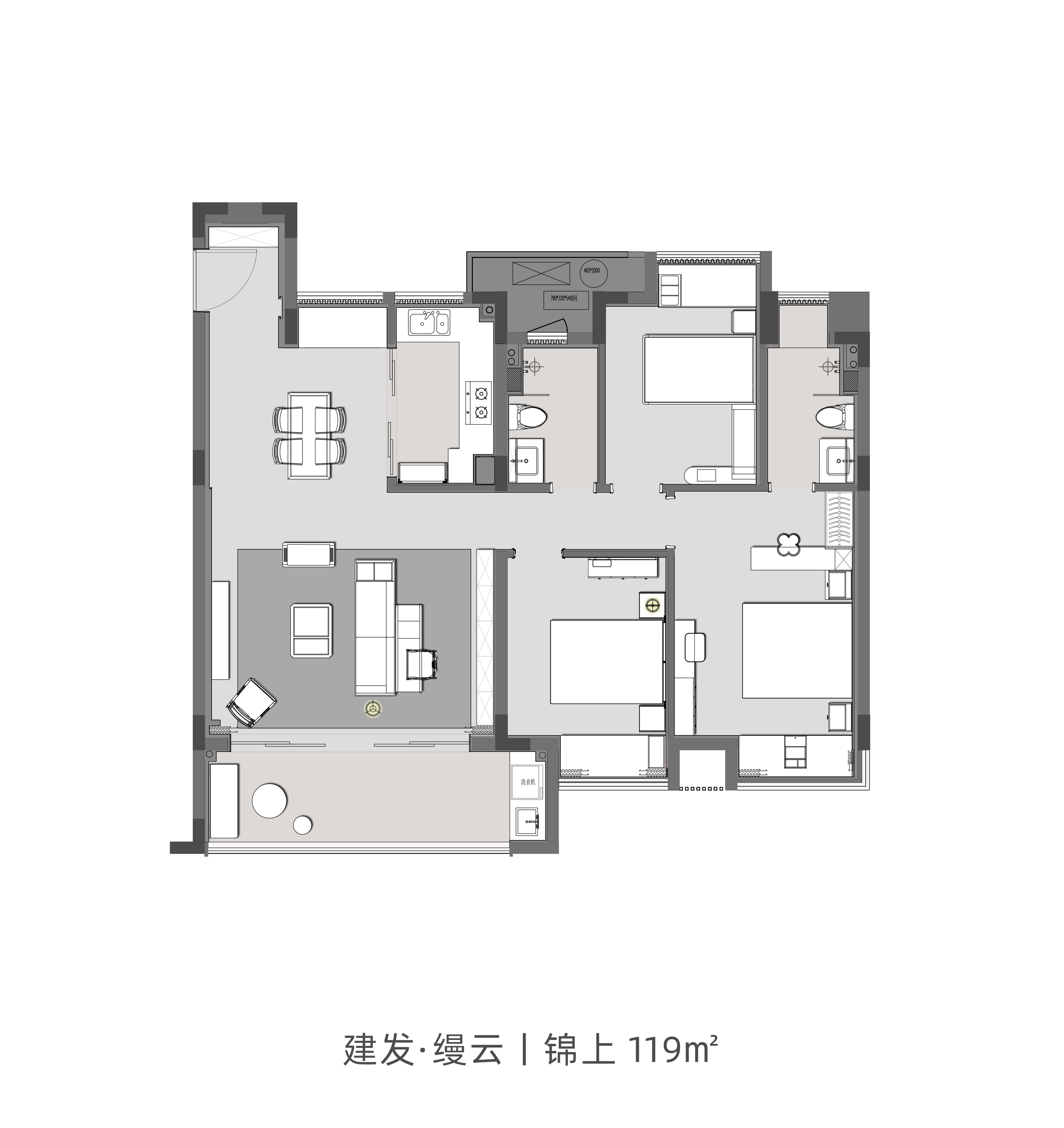 南昌建发·缦云样板房丨中国南昌丨众睦设计-75