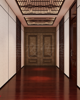 新中式走廊设计