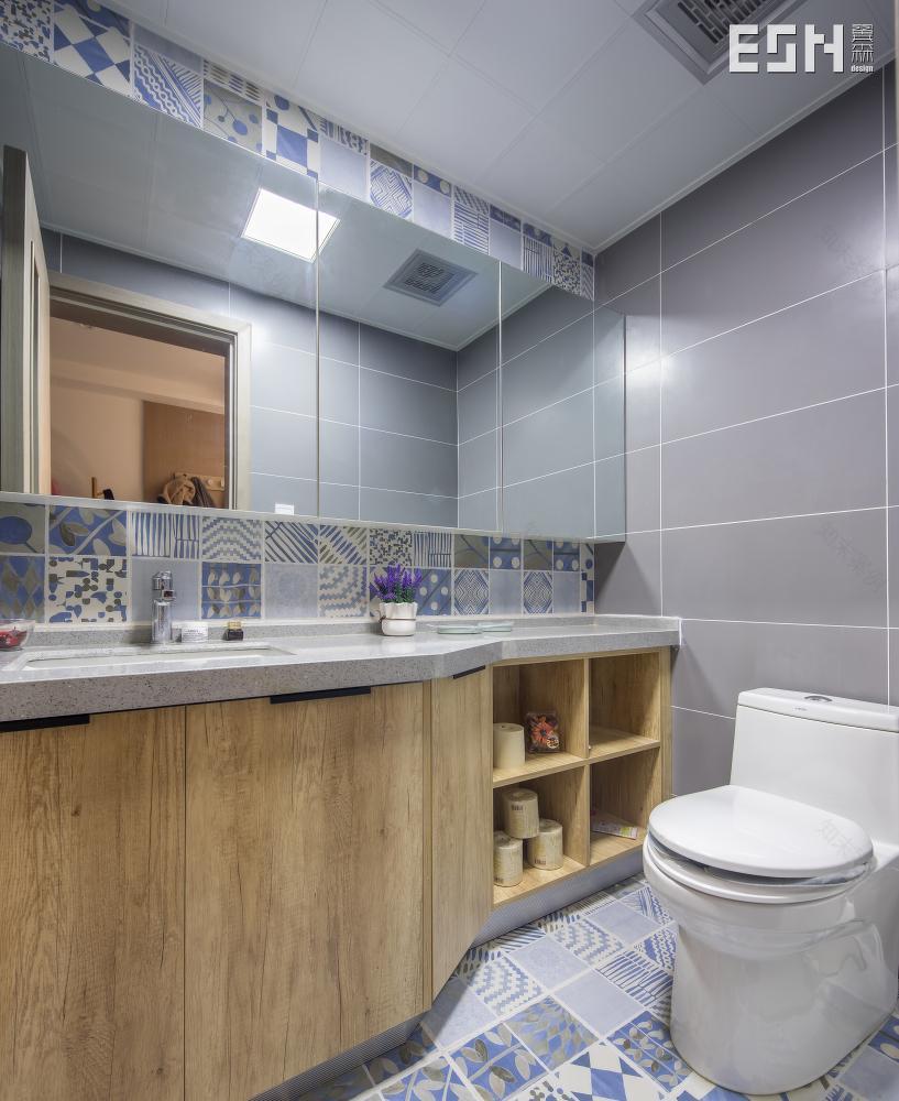 西安融侨城 110㎡北欧风旧房改造,自然舒适家居空间-119