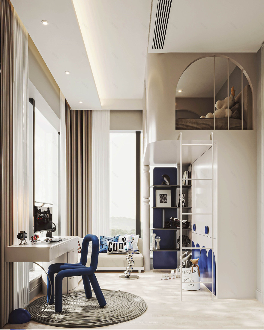 现代意式丨魔方空间设计-31