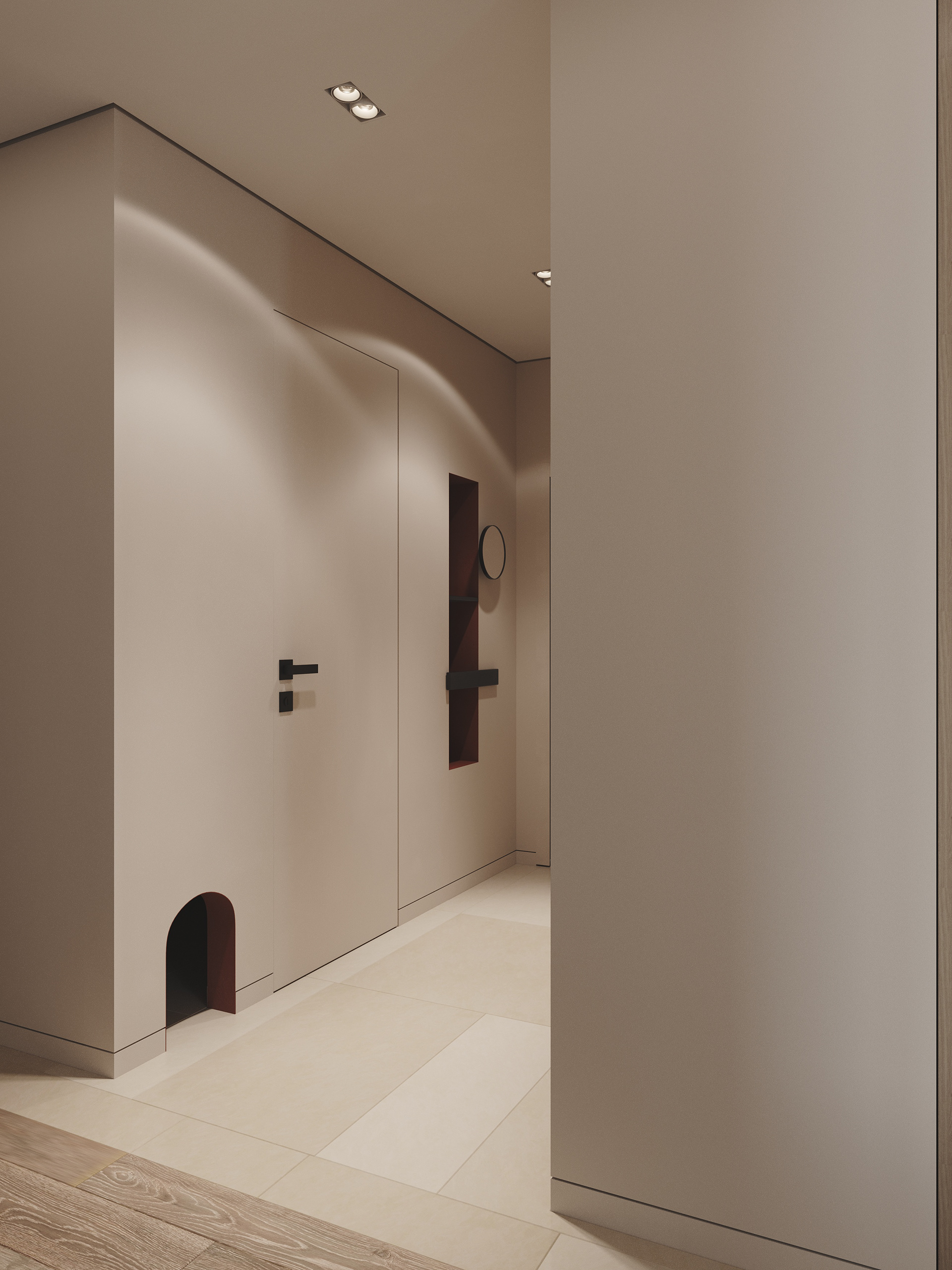 当代公寓设计项目丨俄罗斯莫斯科丨Elena Krasnova,Ksenia Semenova-23