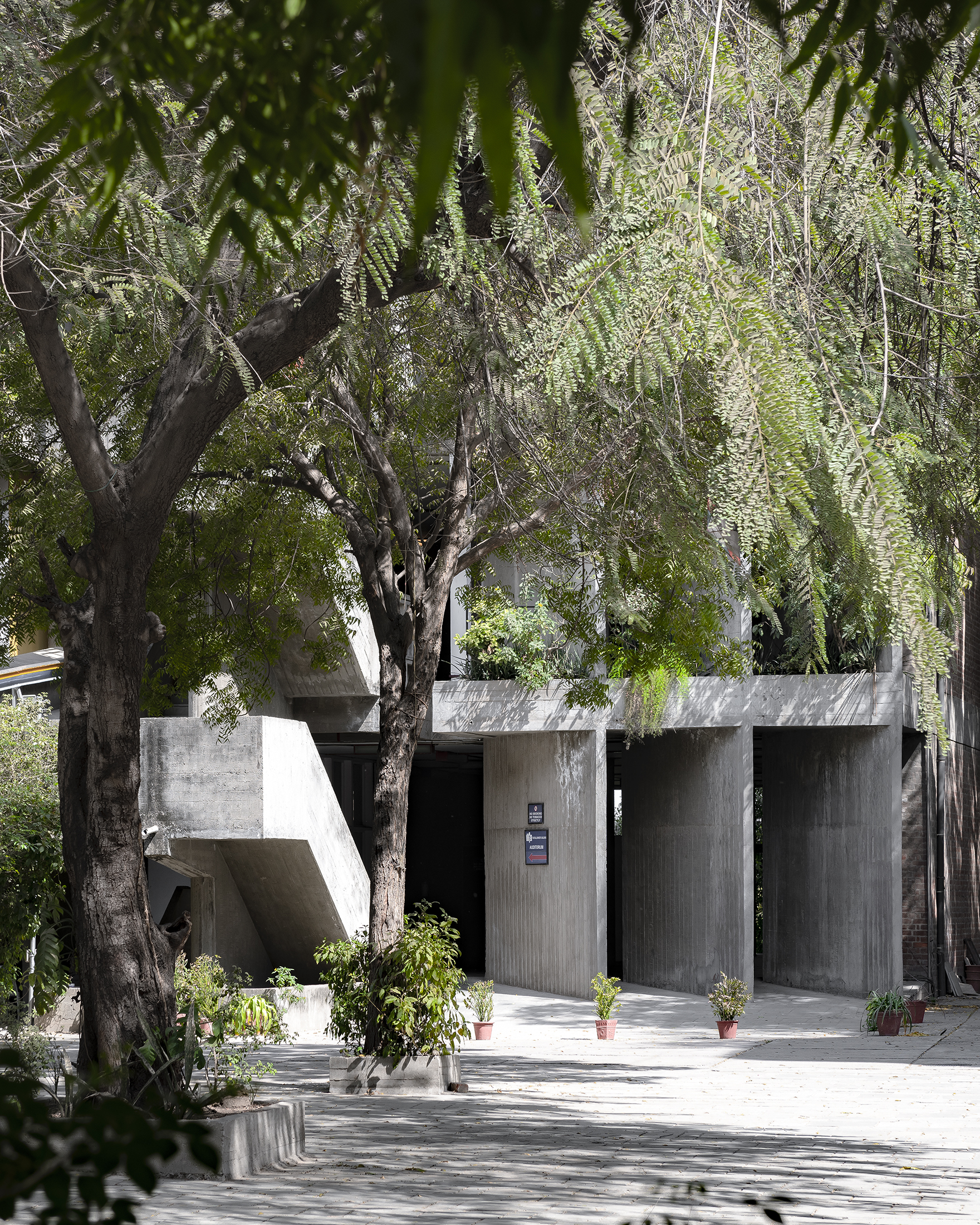 棉纺织协会大楼丨印度丨勒·柯布西耶-18