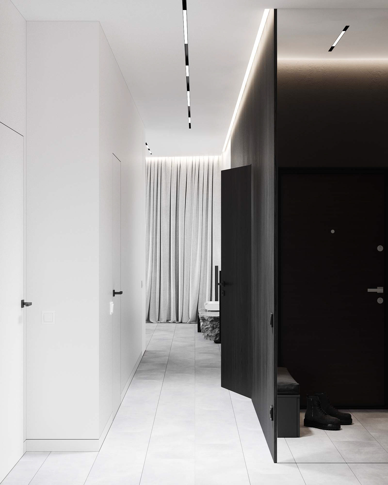 Black and White 室内设计丨z.point-8