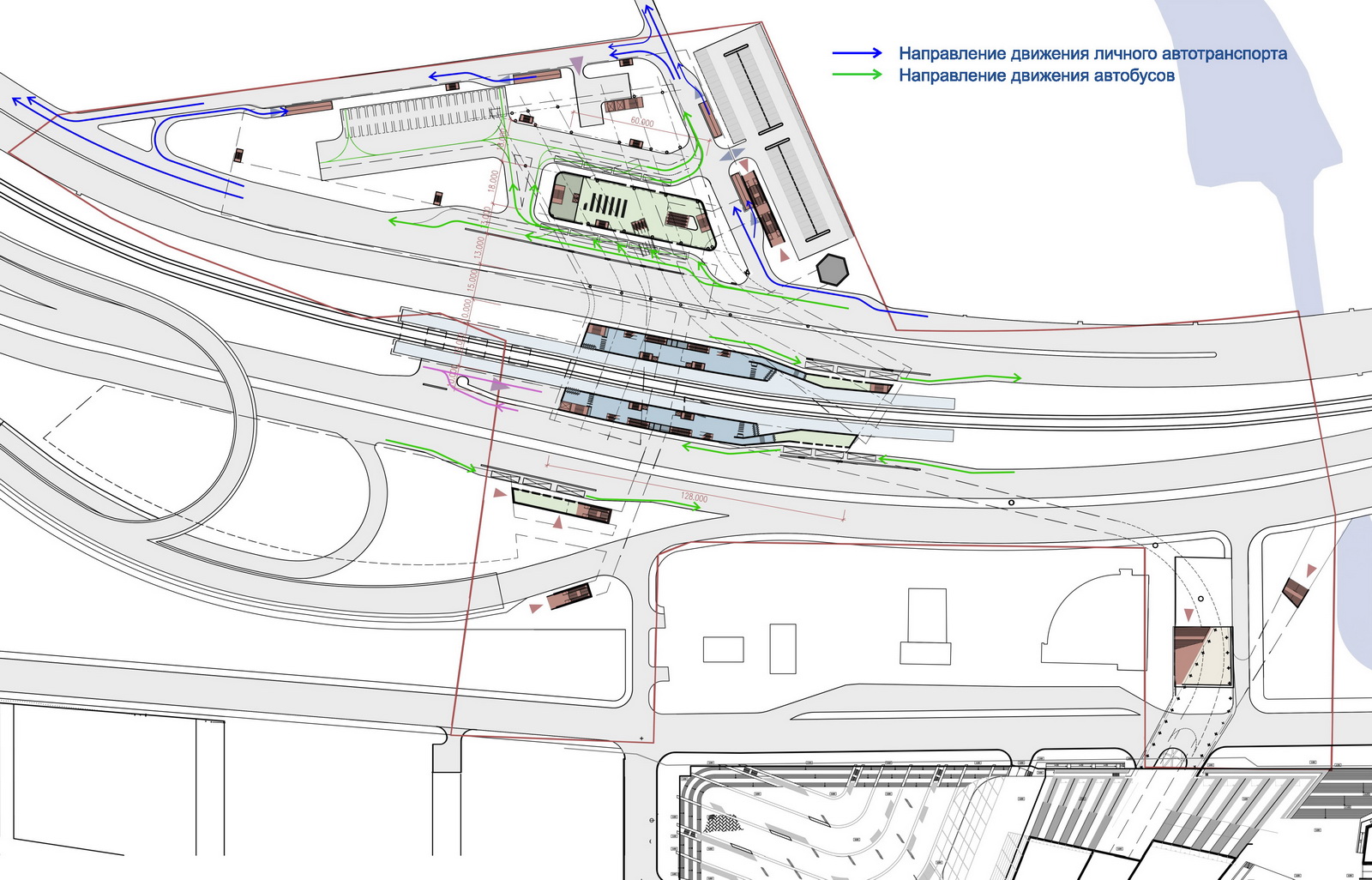 圣彼得堡“拉克塔流”交通枢纽·室内设计的新篇章-26