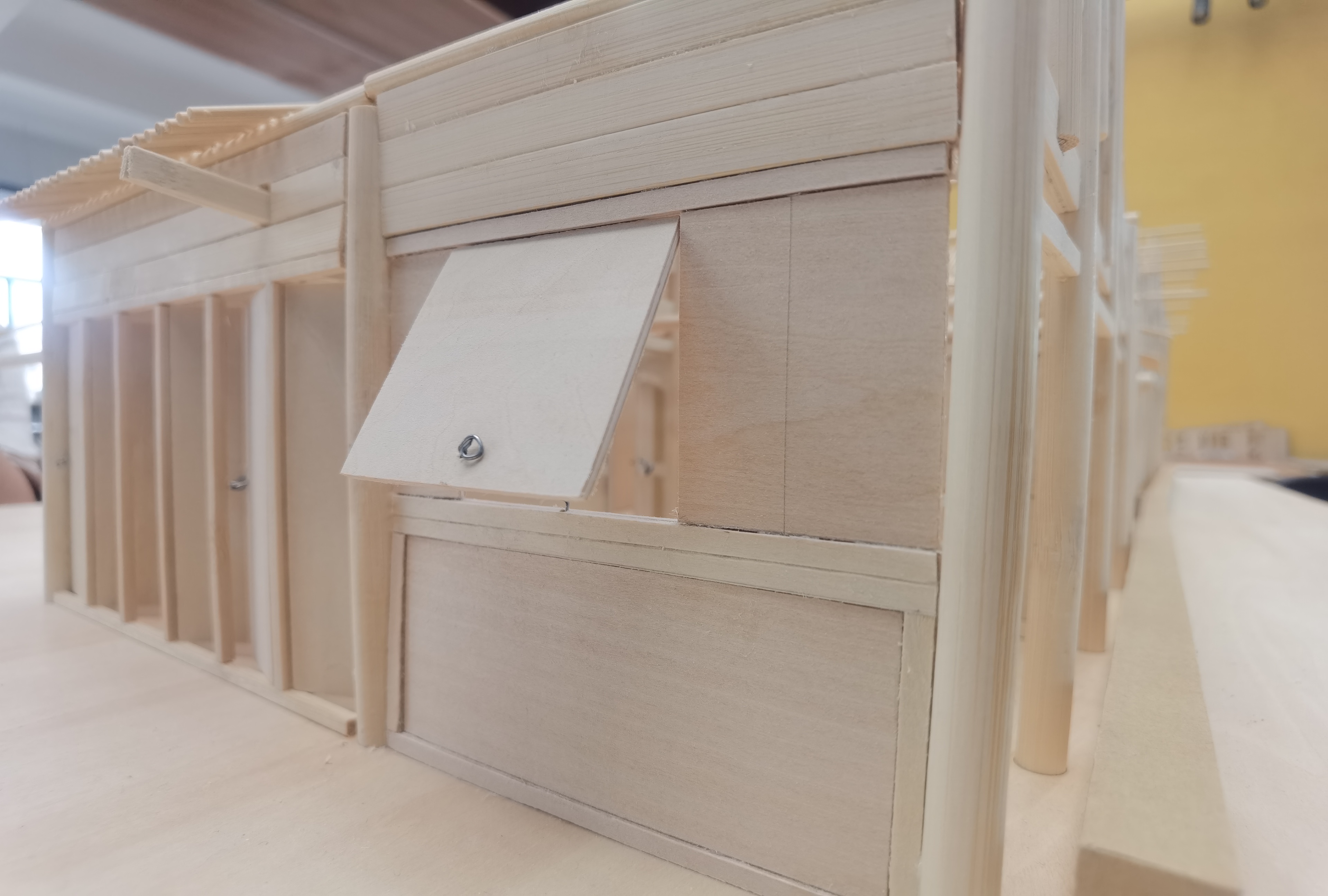 张氏裁缝铺1:10建筑模型丨中国永州丨千猪,羊驼-5