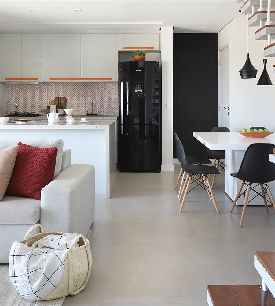 色彩斑斓的巴西公寓-4