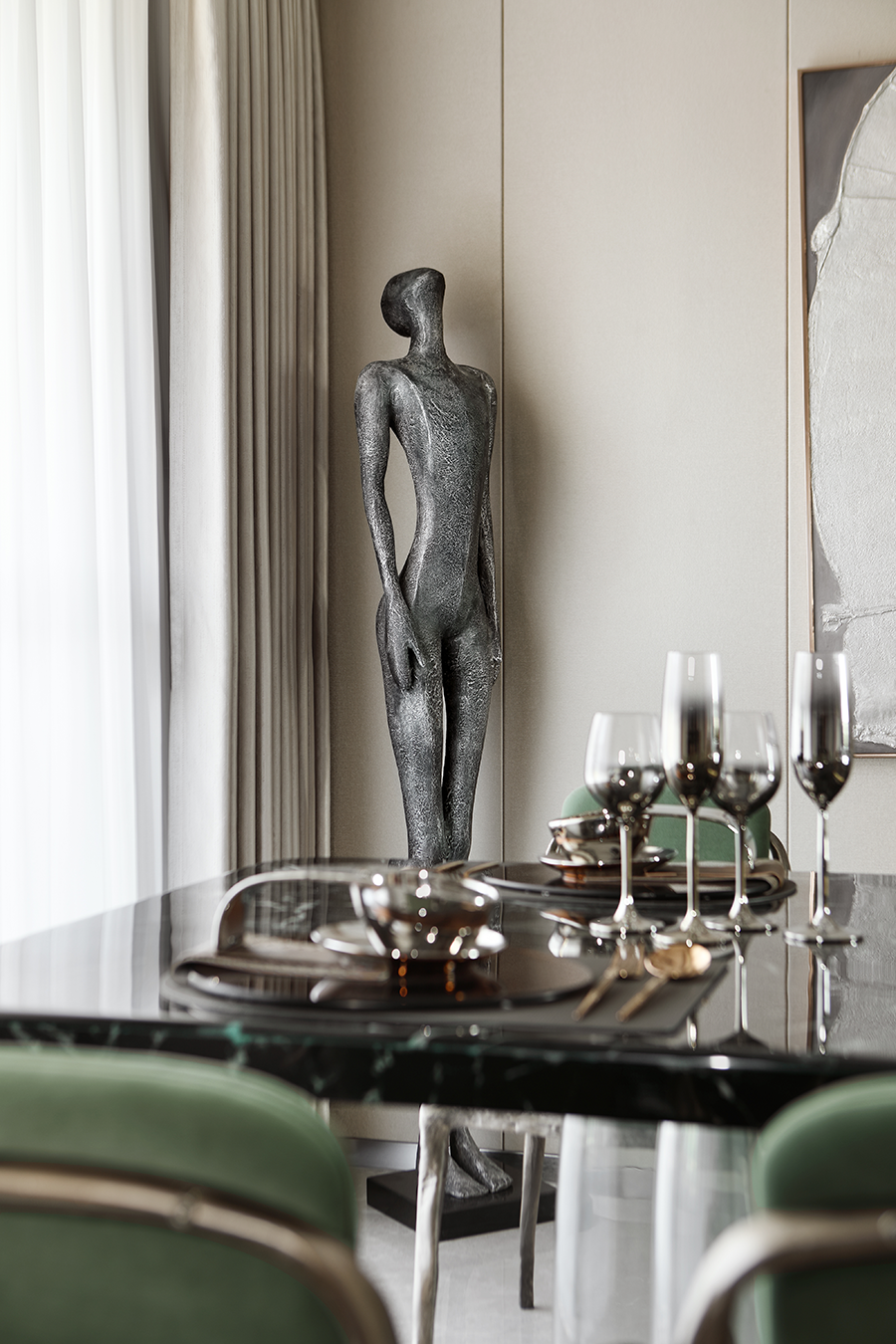 美的置业云悦江山 140 户型展示样板间丨中国佛山丨深圳市大同室内设计有限公司-19