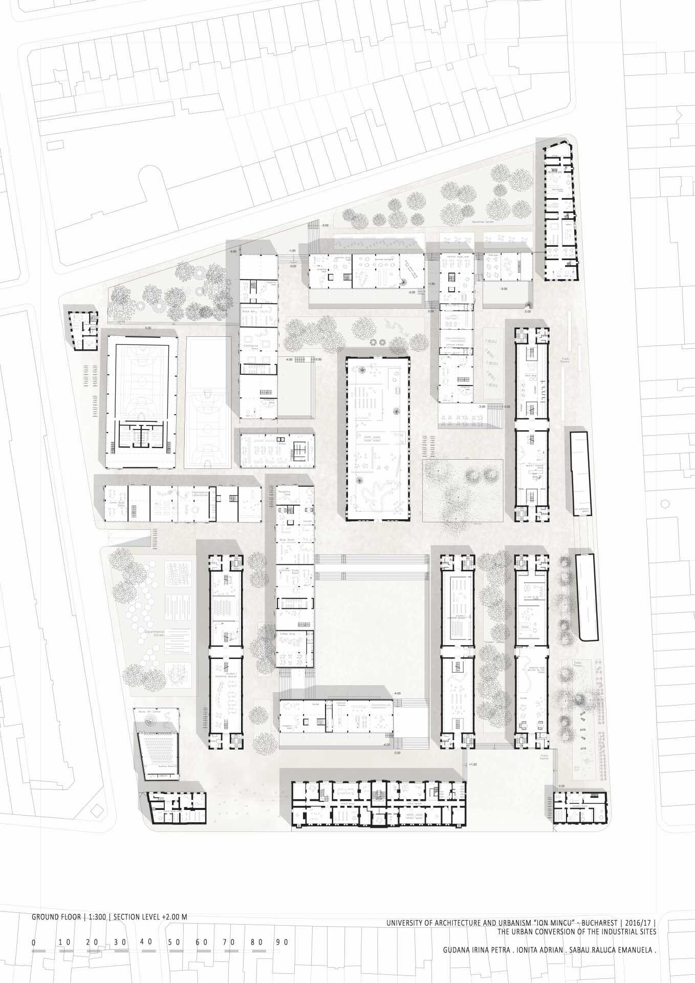 “Crown Barracks”从军事营房到大学校园改造丨比利时-54