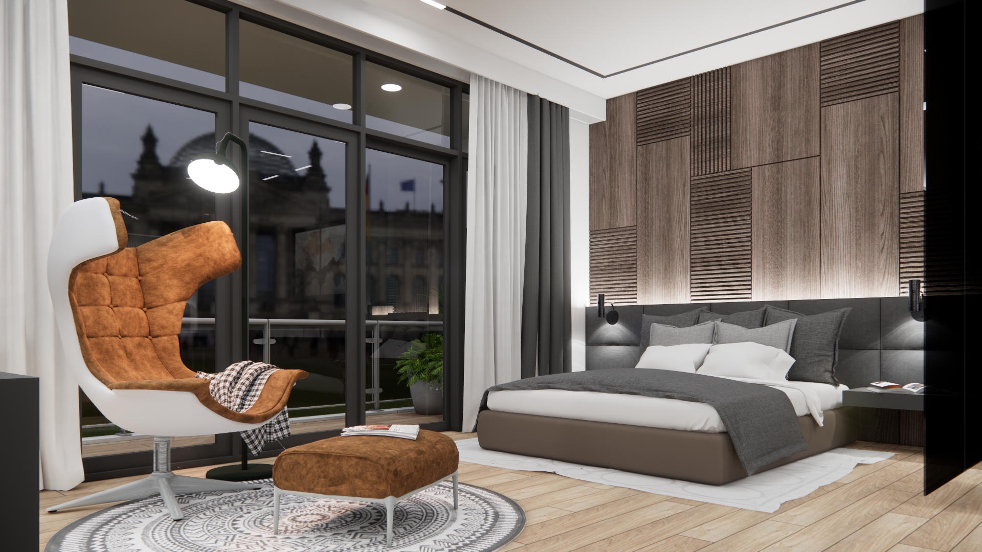 APARTMENT · STUDIO TYPE 公寓设计丨印度丨Fatwa Bagus N-24